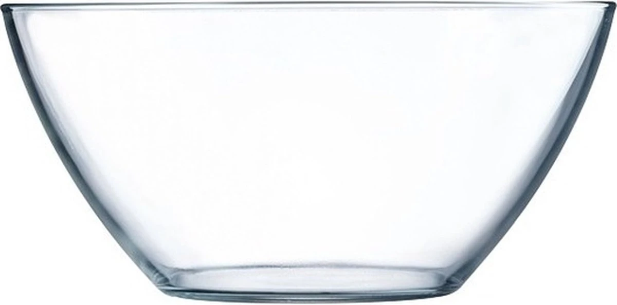 Merkloos Slakom/Serveerschaal En Bamboe Slacouvert - Glas - D28 Cm 5 Merkloos Slakom/Serveerschaal En Bamboe Slacouvert - Glas - D28 Cm - Afbeelding 3