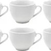 Merkloos Koffie Kopjes – Koffiekopjes – Koffiemokken – Cappuccino – Set Van 6 – Porselein – 250 Ml – Wit 1 Merkloos Koffie Kopjes – Koffiekopjes – Koffiemokken – Cappuccino – Set Van 6 – Porselein – 250 Ml – Wit -Tefal Winkel 1200x613 1