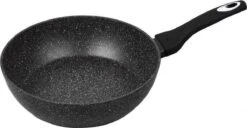 Klausberg 7293 - Wokpan - Ø24 Cm - Marmer/Keramische Coating - Alle Warmtebronnen - Zwart