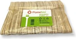 Pomebio Houten Wegwerp Bestek - Vork - 100 Stuks - FSC Hout - 165mm - Wegwerp Vork - Houten Vork - FSC-Gecertificeerde Houten Vork - Duurzaam Vork - Wegwerp Bestek -Tefal Winkel 1200x628 2