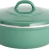Lite-Body - Magnus Braadpan 24cm/2,5 L Met Deksel- Emaille- Olijf Groen - Inductie -Tefal Winkel 1200x665 3