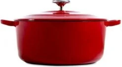 BK Bourgogne Braadpan Ø 24 Cm - Rood - Gietijzer - Inductie 18 BK Bourgogne Braadpan Ø 24 Cm - Rood - Gietijzer - Inductie -Tefal Winkel 1200x666 4