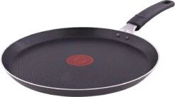 Tefal Simply Clean Pannenkoekenpan - Crêpe Pan Non-stick Coating - Pancake Pan - Titanium - Ø25 Cm - Zwart