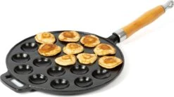 Blackwell Poffertjespan - Met Houten Steel - Gietijzer - ø 24 Cm