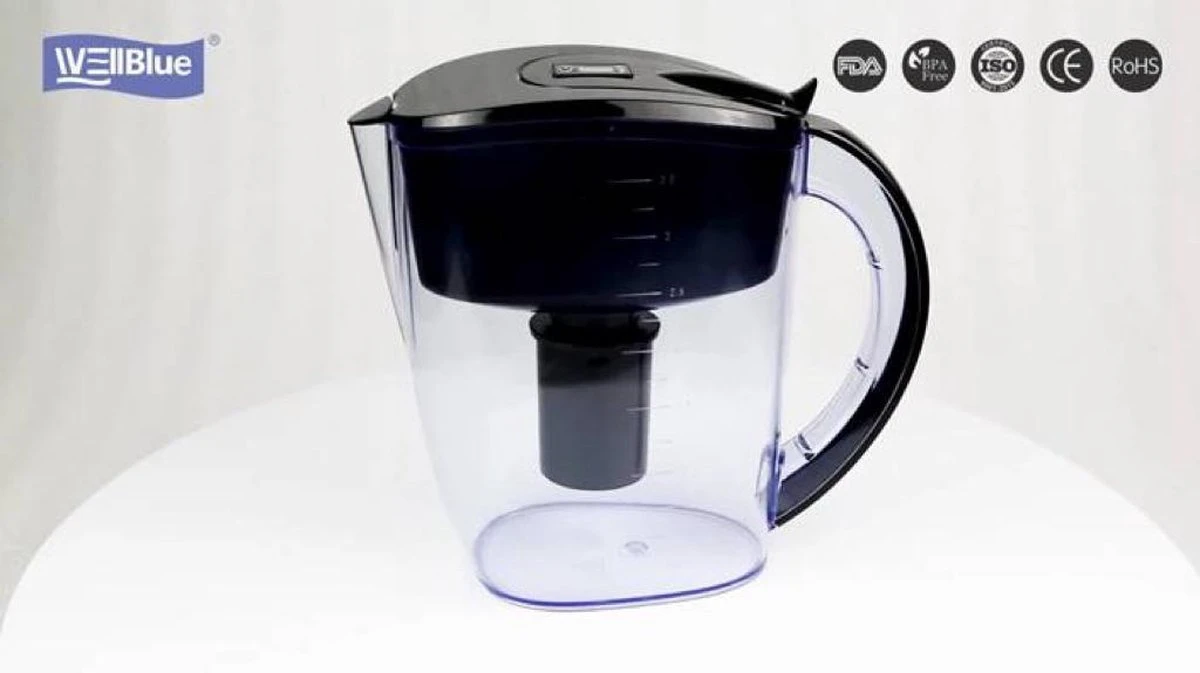 Alkaline WaterFilterkan - AlkaKan Voor Alkalisch/ Basisch Water | Met GRATIS PH-testpapier 4 Alkaline WaterFilterkan - AlkaKan Voor Alkalisch/ Basisch Water | Met GRATIS PH-testpapier - Afbeelding 2