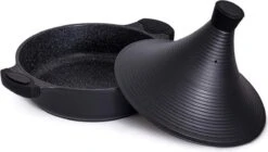 Aluminium Tajine Agadir- Matt Black Geschikt Ook Voor Inductie -Tefal Winkel 1200x679 1