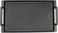 Eurolux Grillplaat Met Grepen - 41 X 24 X 2.5 Cm - Zwart - Aluminium - Geschikt Voor Alle Warmtebronnen 14 Eurolux Grillplaat Met Grepen - 41 X 24 X 2.5 Cm - Zwart - Aluminium - Geschikt Voor Alle Warmtebronnen -Tefal Winkel 1200x689 2