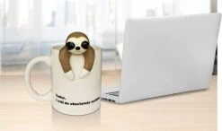 Decodyne Luiaard Luie Grappige Koffiemok, Grappige Cadeaus Voor Vrouwen En Mannen 35 Cl -Tefal Winkel 1200x707 1