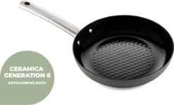 ISENVI Murray Combideal - Keramische Koekenpannen - RVS Grepen 14 ISENVI Murray Combideal - Keramische Koekenpannen - RVS Grepen -Tefal Winkel 1200x723