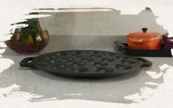 YUGN BLACK Poffertjespan Poffertjesmaker 6 Delige Set - 19 Poffertjes Incl Doseerfles Kwast Poffertjesvork Siliconen Ovenwanten - Platte Onderkant Poffertjespan Inductie Poffertjespan Elektrisch - Cadeau Tip 16 YUGN BLACK Poffertjespan Poffertjesmaker 6 Delige Set - 19 Poffertjes Incl Doseerfles Kwast Poffertjesvork Siliconen Ovenwanten - Platte Onderkant Poffertjespan Inductie Poffertjespan Elektrisch - Cadeau Tip -Tefal Winkel 1200x751 2