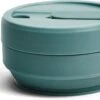 Stojo - Biggie Cup - 470 Ml - Herbruikbaar - Opvouwbaar - Groen 2 Stojo - Biggie Cup - 470 Ml - Herbruikbaar - Opvouwbaar - Groen -Tefal Winkel 1200x758 7