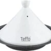 Teffo Tajine 30cm Wit - Zwart