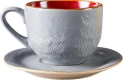 Vivi Oggi - Koffiekopjes Set Van 6 - Ø 9cm - Cappuccino - Kop En Schotel - 150 Ml - Italië 23 Vivi Oggi - Koffiekopjes Set Van 6 - Ø 9cm - Cappuccino - Kop En Schotel - 150 Ml - Italië -Tefal Winkel 1200x780 8