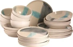 Palmer Serviesset Marlow Stoneware 6-persoons 24-delig Blauw Grijs Wit 14 Palmer Serviesset Marlow Stoneware 6-persoons 24-delig Blauw Grijs Wit -Tefal Winkel 1200x784 4