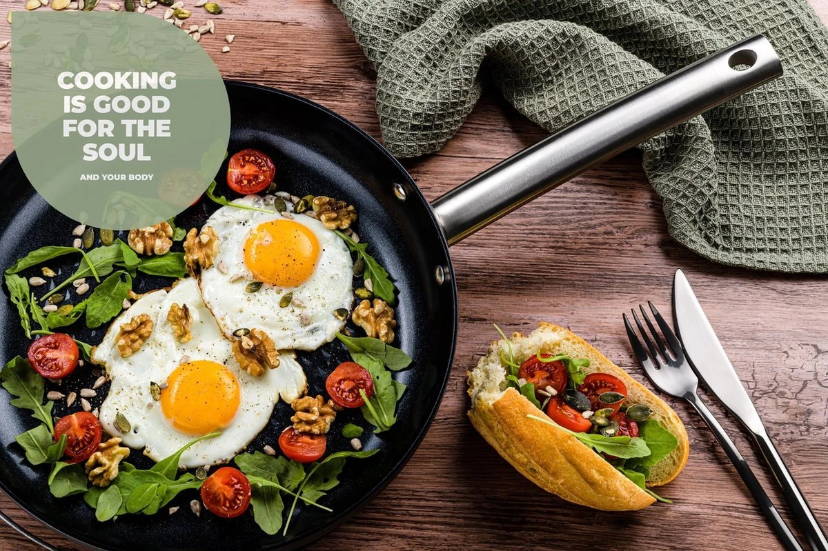 ISENVI Murray Combideal - Keramische Koekenpannen - RVS Grepen 4 ISENVI Murray Combideal - Keramische Koekenpannen - RVS Grepen - Afbeelding 2