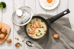 Swiss Pro+ | Set 14 Delige Pannenset | Inductie - Pannensets - Glazen Deksel - Met Afneembare Handgreep - Marmeren Interieur -PFAS-vrij | Black (Zwart) -Tefal Winkel 1200x799 31