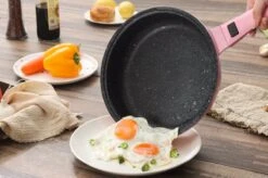 Royalty Line Inductie Pannenset - Luxe 14-delige Pannenset Marmeren Coating - Pannen Met Afneembare Handvaten - Oven-Ready - PFAS-Vrij - Voor Alle Warmtebronnen - Afneembare Koudgrepen - Antiaanbaklaag - Koekenpan Met Glazen Deksels - Roze -Tefal Winkel 1200x799 32