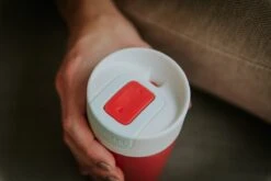 Kambukka Olympus Thermosbeker 300 Ml - Makkelijk Reinigen - Lekvrije Koffiebeker - RVS - Cherry Cake -Tefal Winkel 1200x800 125