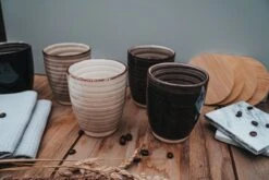 Koffiekopjes - Industrieel Grijs - Koffiebeker - Unieke Kleuren - Set Van 12 Kopjes (ook Los Verkrijgbaar) - 160ML En 340ML - Porselein - Hip En Trendy 12 Koffiekopjes - Industrieel Grijs - Koffiebeker - Unieke Kleuren - Set Van 12 Kopjes (ook Los Verkrijgbaar) - 160ML En 340ML - Porselein - Hip En Trendy -Tefal Winkel 1200x800 140