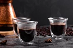 Dubbelwandige ESPRESSO Glazen Van Borosilicaat - Warme En Koude Dranken Kopjes - 70 ML - Set Van 6 17 Dubbelwandige ESPRESSO Glazen Van Borosilicaat - Warme En Koude Dranken Kopjes - 70 ML - Set Van 6 -Tefal Winkel 1200x800 154