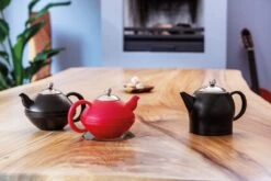 Bredemeijer - Theepot Minuet Santhee 1,4L Mat Zwart - Dubbelwandig -Tefal Winkel 1200x800 187