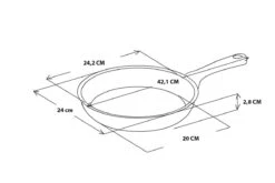 GreenPan Essentials Pannenkoekenpan 24cm - Zwart - Inductie - PFAS-vrij -Tefal Winkel 1200x800 77