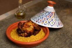 CRAFLAIR ~ Tajine ~ Ø 30 Cm ~ Geschikt Voor Inductie - Adapter ~ Handgemaakt ~ Geglazuurd Keramiek -Tefal Winkel 1200x800 92