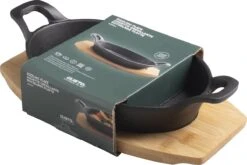 Gusta - Gietijzer Pannetje - Met Onderzetter Plank - 22,5x12cm -Tefal Winkel 1200x804 2