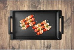 Eurolux Teppanyaki Plaat Met Grepen - 41 X 24 X 2.5 Cm - Zwart - Aluminium - Geschikt Voor Alle Warmtebronnen 16 Eurolux Teppanyaki Plaat Met Grepen - 41 X 24 X 2.5 Cm - Zwart - Aluminium - Geschikt Voor Alle Warmtebronnen -Tefal Winkel 1200x809