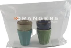 Orange85 Cappuccino Mokken - 4 Stuks - 250 Ml - Porselein - Hittebestendig - Keuken - Accessoires - Cappuccino Glazen - Cappuccino Kopjes - Latte Macchiato Glazen -Tefal Winkel 1200x809 3