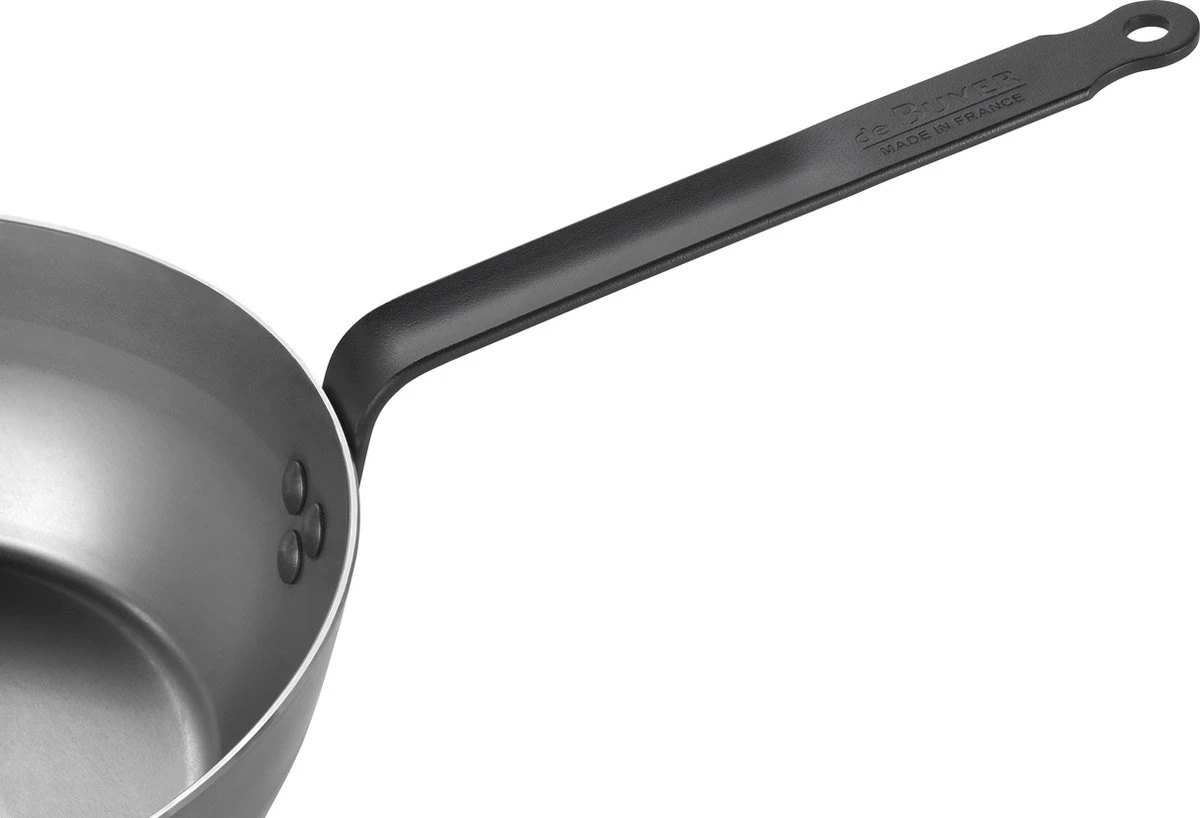 DeBuyer Mineral B Black Hapjespan - Staal - Ø 28cm 6 DeBuyer Mineral B Black Hapjespan - Staal - Ø 28cm - Afbeelding 4
