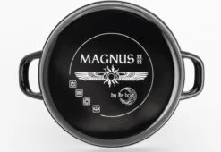 Lite-Body - Magnus Soeppan / Stamppotpan Met Deksel - Ø 24 Cm/ 8l - Emaille - Grijs -Tefal Winkel 1200x827 2