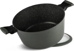 Edënbërg Green Line - 12-delige Luxe Pannenset Van Gesmeed Aluminium - Keramische/Marmeren Coating -Tefal Winkel 1200x832