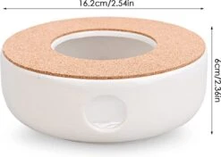 ConBlom Keramische Theepot, Warmer, Theewarmer, Koffiewarmer, Stoofje, Met Kurk-stoofje, Theepot Basis, Theefornuis, Melkwarmer Voor Thuis, Café, Theemelk (zonder Kaars En Theepot) 12 ConBlom Keramische Theepot, Warmer, Theewarmer, Koffiewarmer, Stoofje, Met Kurk-stoofje, Theepot Basis, Theefornuis, Melkwarmer Voor Thuis, Café, Theemelk (zonder Kaars En Theepot) -Tefal Winkel 1200x855 2