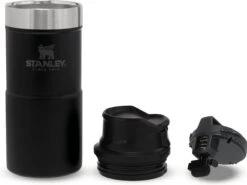 Stanley Trigger-Action Travel Mug 0.35L - Thermosfles - Matt Black -Tefal Winkel 1200x897 2