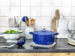 BK Bourgogne Braadpan Ø 24 Cm - Blauw - Gietijzer - Inductie -Tefal Winkel 1200x900 23