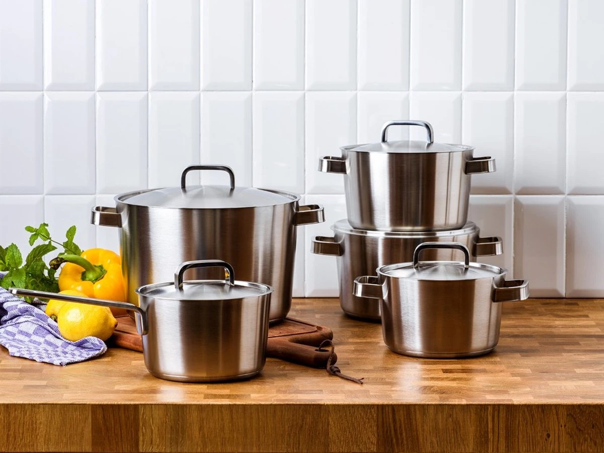 BK Conical+ Kookpannenset - 5-delig - RVS - Inductie 14 BK Conical+ Kookpannenset - 5-delig - RVS - Inductie - Afbeelding 12