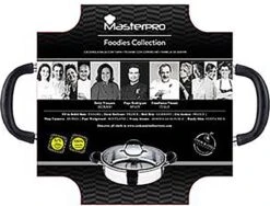 Bergner Masterpro - Serveerpan Met Deksel - 28 Cm - 3.8 L - RVS -Tefal Winkel 1200x912 1