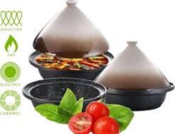 CUILINA Tajine Ø 30 Cm Geschikt Voor Alle Kookplaten, Inclusief Inductie. 13 CUILINA Tajine Ø 30 Cm Geschikt Voor Alle Kookplaten, Inclusief Inductie. -Tefal Winkel 1200x916 1