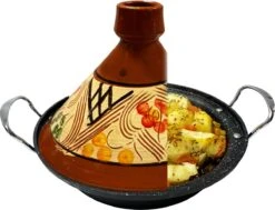 Tajine Aardewerk En Gegoten Aluminium Inductie| Handvaten| Geschikt Voor 4-8 Personen - Alle Warmtebronnen| Ø 30cm 11 Tajine Aardewerk En Gegoten Aluminium Inductie| Handvaten| Geschikt Voor 4-8 Personen - Alle Warmtebronnen| Ø 30cm -Tefal Winkel 1200x916