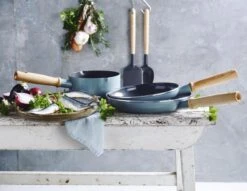 GreenPan Mayflower Pannenset - 3-delig + 2 Accessoires - Lichtblauw - Inductie - PFAS-vrij -Tefal Winkel 1200x926 1