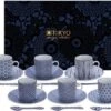 Tokyo Design Studio Nippon Blue Espresso Serviesset - 6 Personen - 18 Stuks - Porselein 1 Tokyo Design Studio Nippon Blue Espresso Serviesset - 6 Personen - 18 Stuks - Porselein -Tefal Winkel 1200x934 5