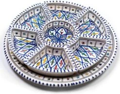 Marokkaanse 8-delige Handgemaakt Ronde Serveer- En Dipset 5 Marokkaanse 8-delige Handgemaakt Ronde Serveer- En Dipset -Tefal Winkel 1200x943 3