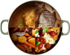 BK Bourgogne Braadpan Ø 24 Cm - Groen - Gietijzer - Inductie -Tefal Winkel 1200x945 4