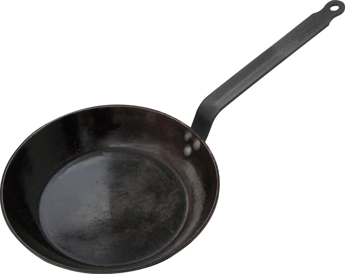 De Buyer Carbone Plus Koekenpan - Ø Bovenaan 24cm - Plaatstaal 5 De Buyer Carbone Plus Koekenpan - Ø Bovenaan 24cm - Plaatstaal - Afbeelding 3