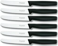 Victorinox Tafelmessen - 6-Delig - Zwart - Recht Heft -Tefal Winkel 1200x953 4