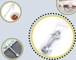 4 Theelepels Hangende Kat - Katten Koffielepel - RVS - Zilverkleurig -Tefal Winkel 1200x955 2