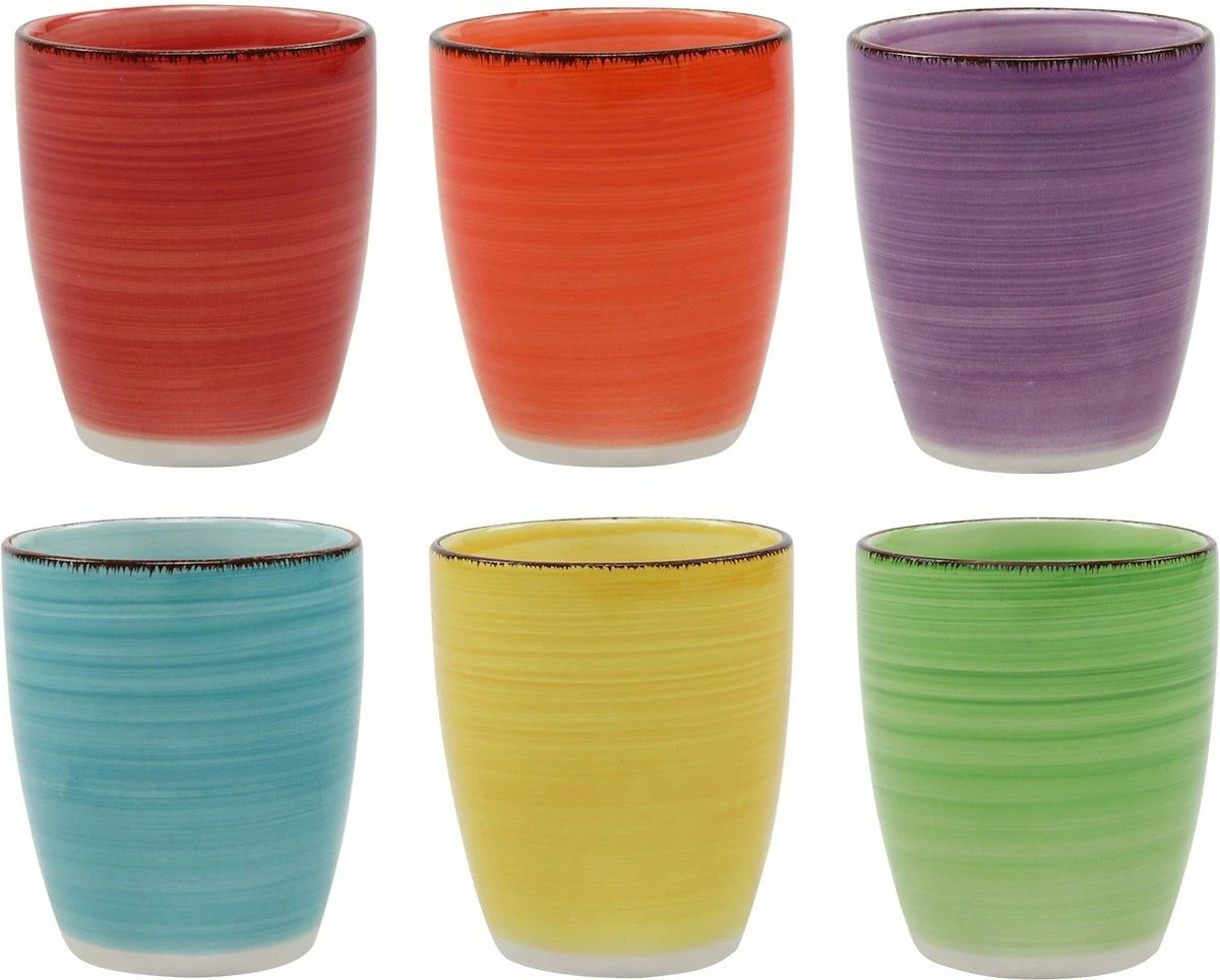 Studio Tavola Bekers Ocean Blue 160 Ml - 6 Stuks 8 Studio Tavola Bekers Ocean Blue 160 Ml - 6 Stuks - Afbeelding 6