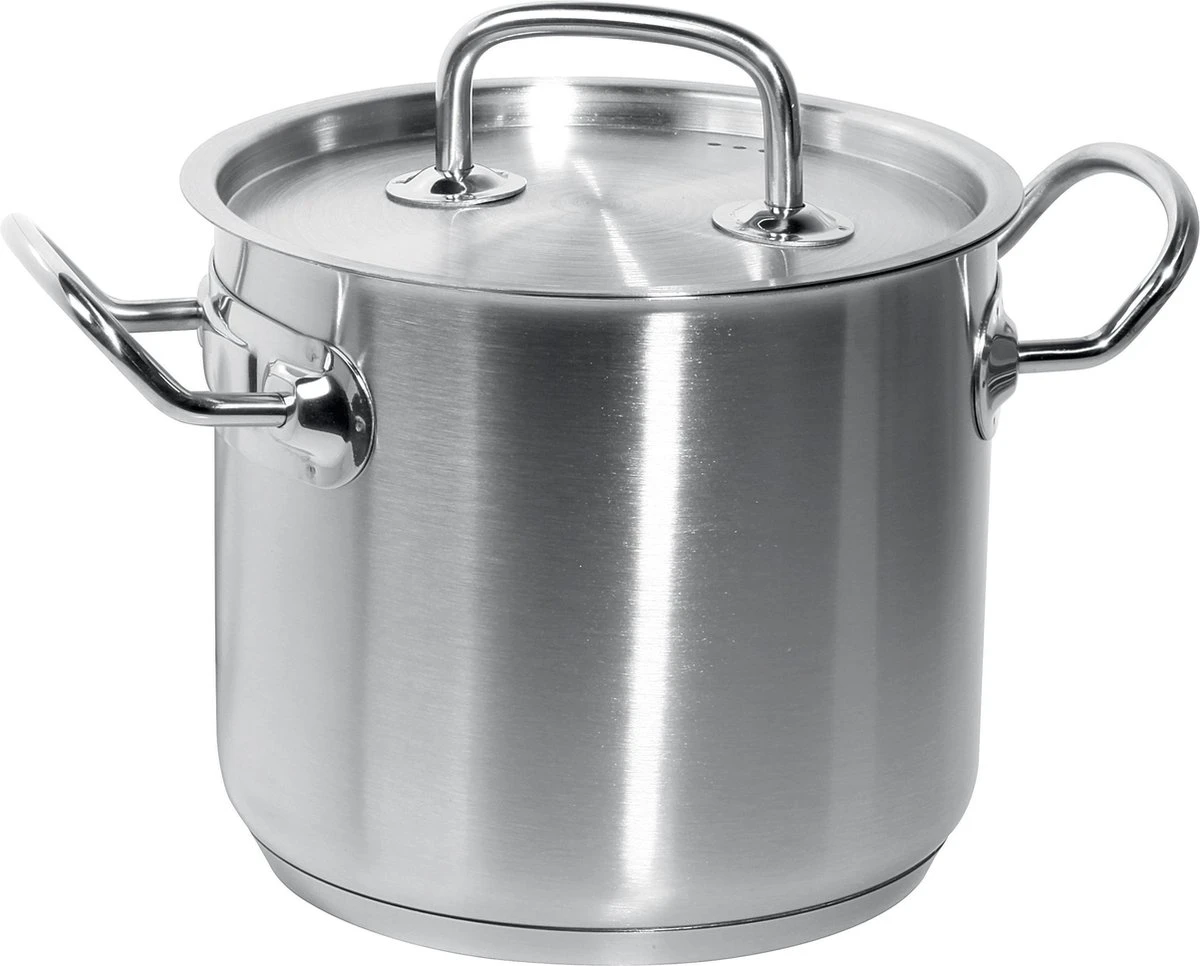 Hendi RVS Kookpan Hoog 5 Liter Kitchen Line + Deksel 5 Hendi RVS Kookpan Hoog 5 Liter Kitchen Line + Deksel - Afbeelding 3