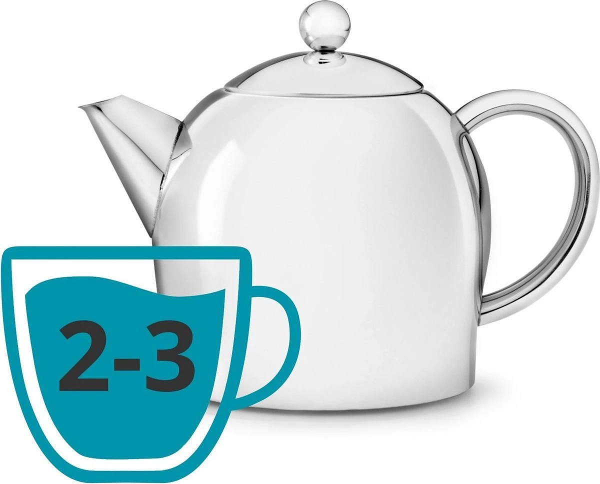 Bredemeijer - Theepot Minuet Santhee 0,5L Glanzend Dubbelwandig 15 Bredemeijer - Theepot Minuet Santhee 0,5L Glanzend Dubbelwandig - Afbeelding 13